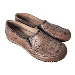 Spring Step L'Artiste Libora Hand Painted Loafers 42 US 10.5/11 New Without Box